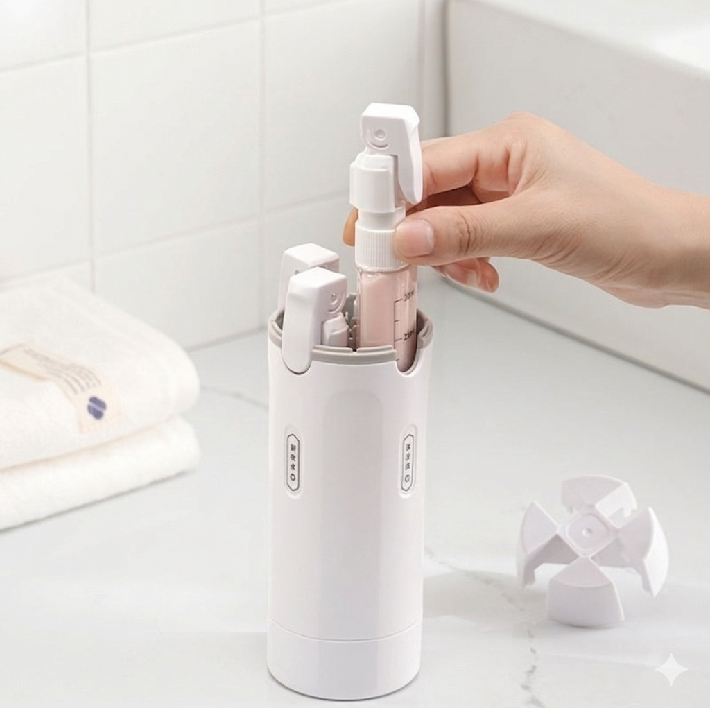 Velahome 4-in-1 Travel Dispenser
